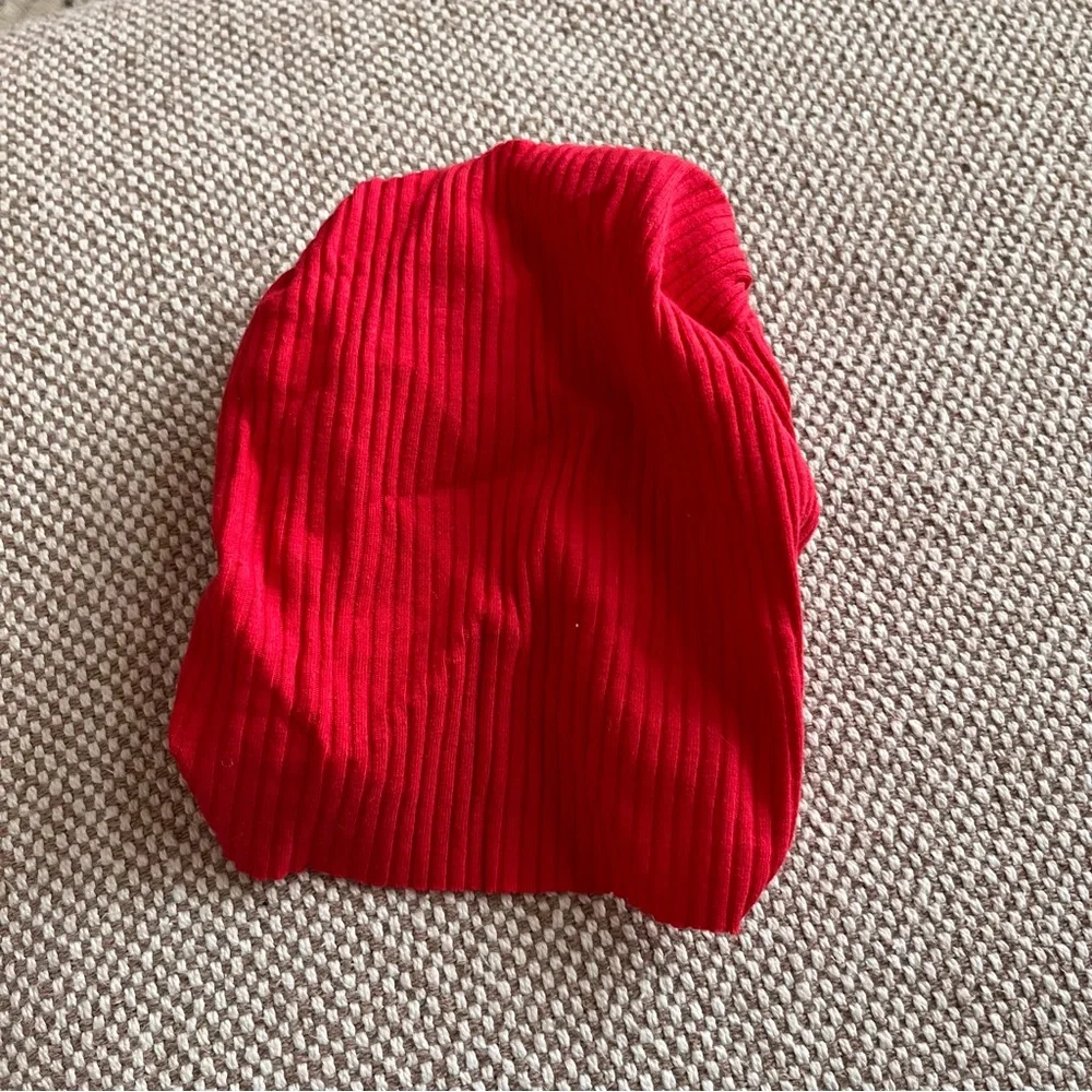 Posh Peanut Molly Hat Head Wrap with Bow Red